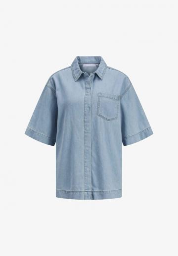 Джинсовая блузка