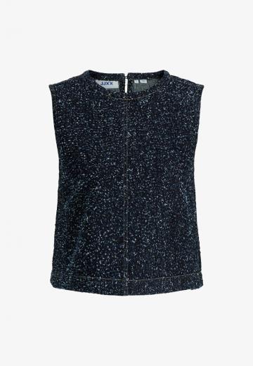 Джинсовая жилетка