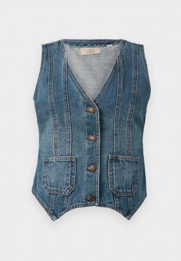 Джинсовая жилетка