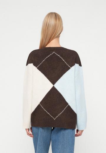 Длинный пуловер