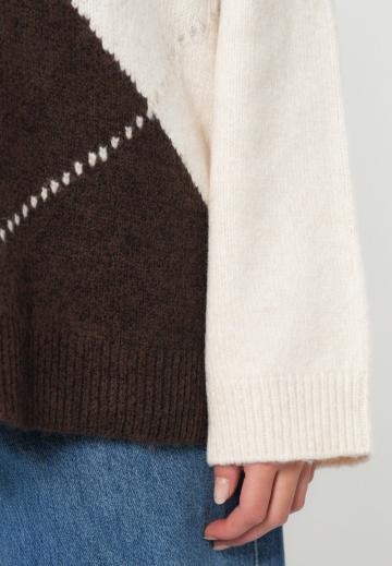 Длинный пуловер