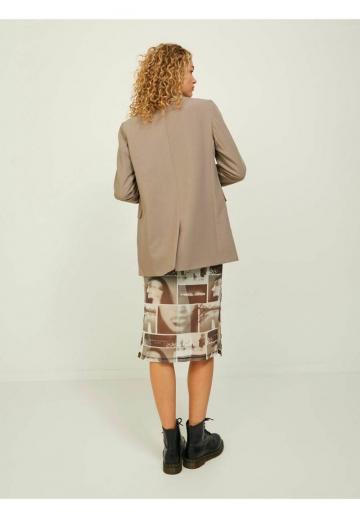 Длинный блейзер