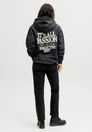 Пуловер с капюшоном