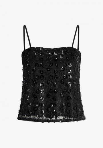 Топ на бретельках