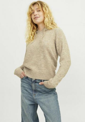 Пуловер с капюшоном
