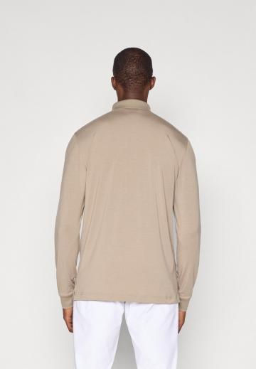 Поло с длинным рукавом