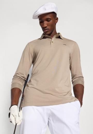 Поло с длинным рукавом