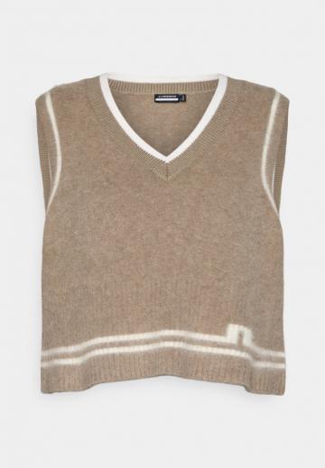 Пуловер без рукавов