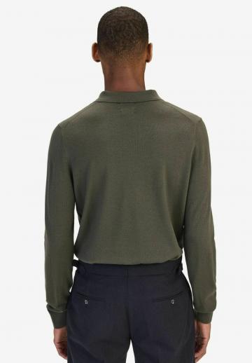 Поло с длинным рукавом