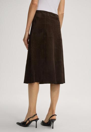 Кожаная юбка