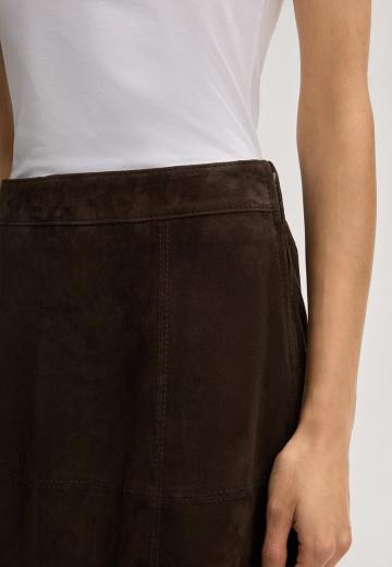 Кожаная юбка