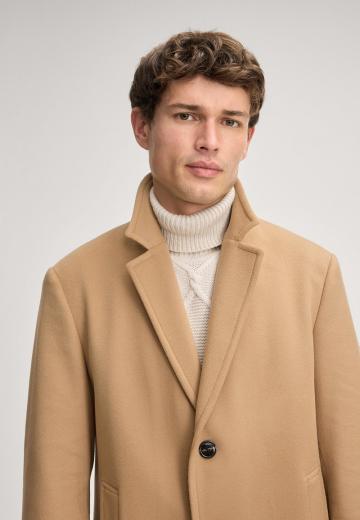 Шерстяное пальто