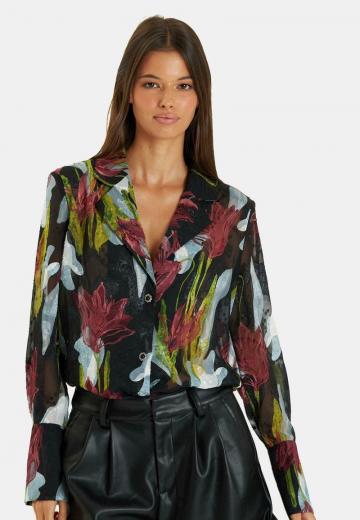 Шифоновая блузка
