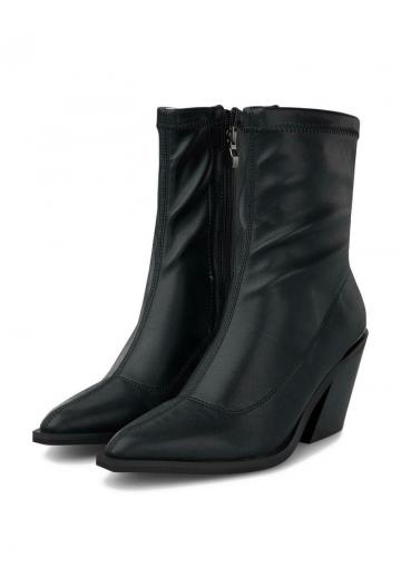 Полусапожки на высоком каблуке