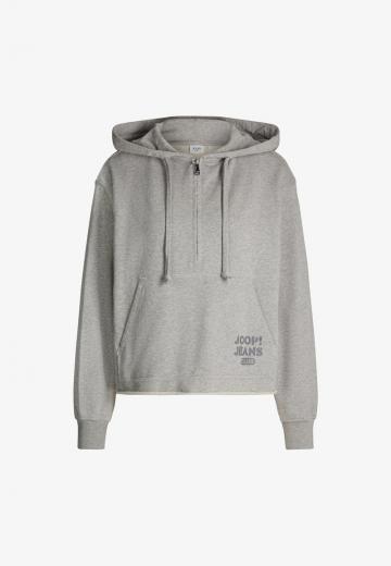 Пуловер с капюшоном