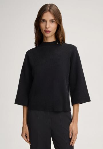 Пуловер с рукавом три четверти