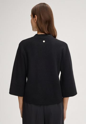 Пуловер с рукавом три четверти