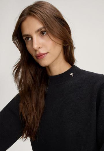 Пуловер с рукавом три четверти