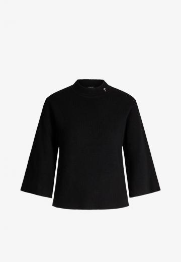 Пуловер с рукавом три четверти