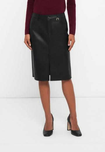 Кожаная юбка