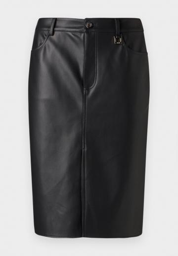 Кожаная юбка