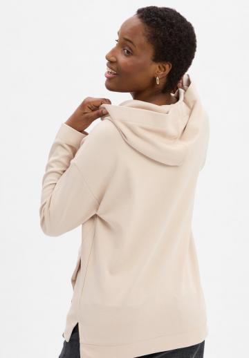 Пуловер с капюшоном