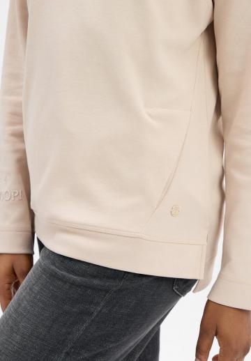 Пуловер с капюшоном