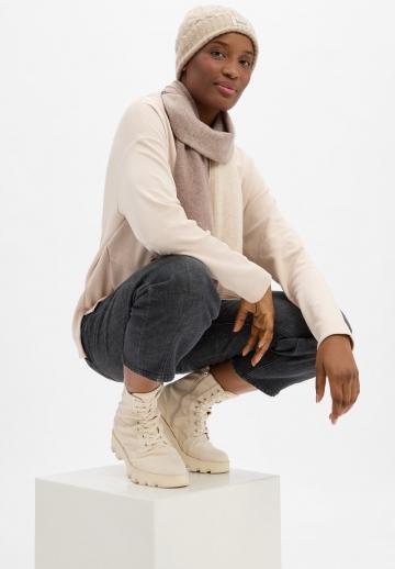 Пуловер с капюшоном