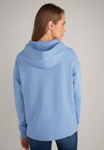 Пуловер с капюшоном