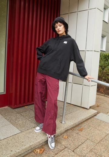 Пуловер с капюшоном