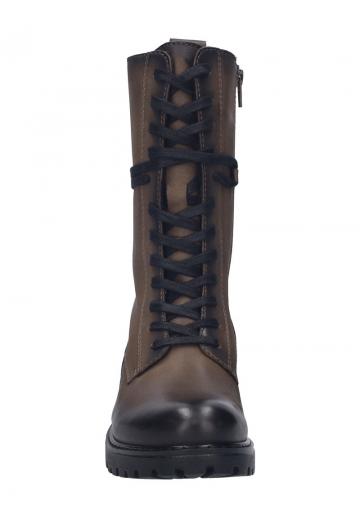 Сапоги на шнуровке