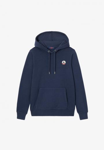 Пуловер с капюшоном