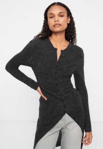 Длинный кардиган