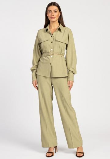 Блейзер с накладными карманами