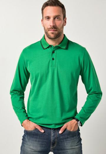 Поло с длинным рукавом