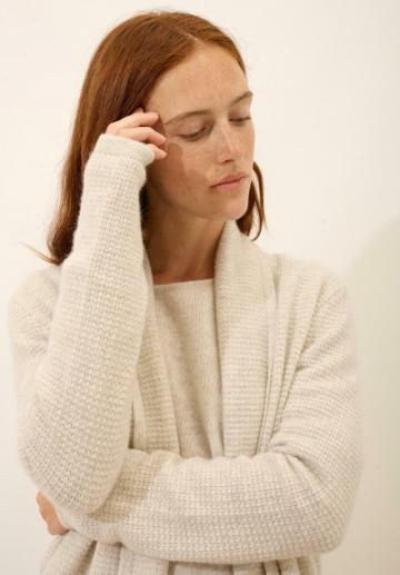 Длинный жилет