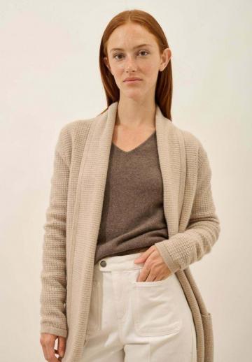 Длинный кардиган