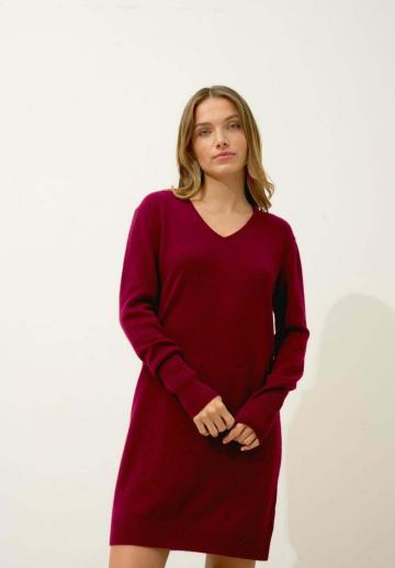 Вязаное платье