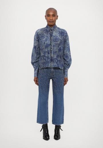 Джинсовая блузка