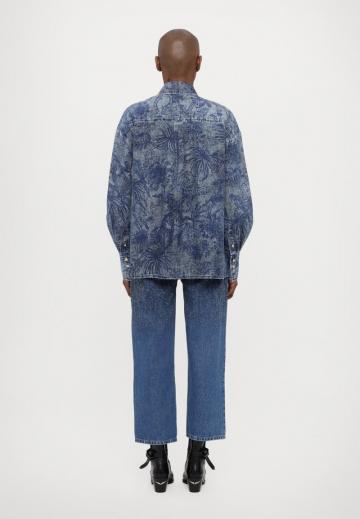 Джинсовая блузка