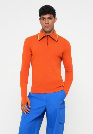 Поло с длинным рукавом