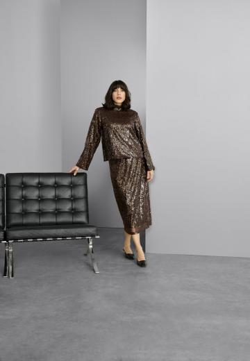 Вязаная юбка