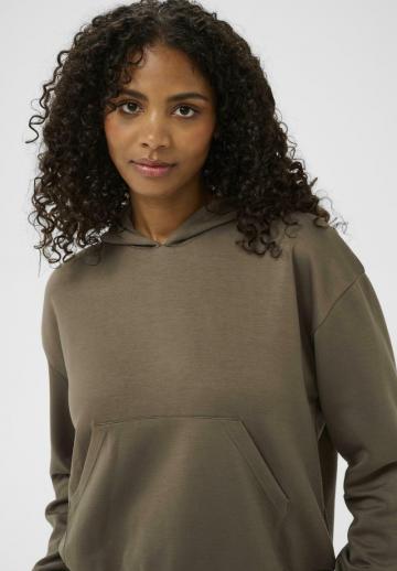 Пуловер с капюшоном