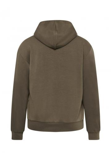 Пуловер с капюшоном