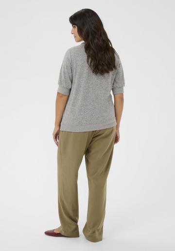 Пуловер с коротким рукавом