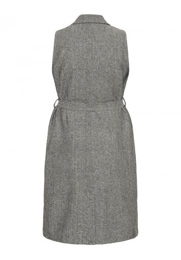 Длинный жилет