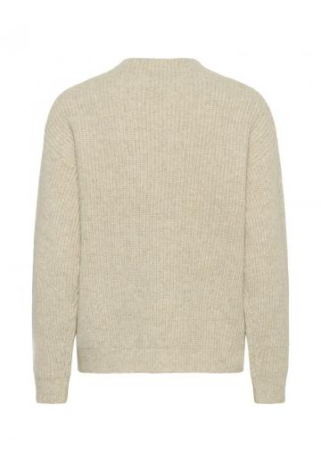 Пуловер в полоску