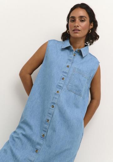 Джинсовое платье