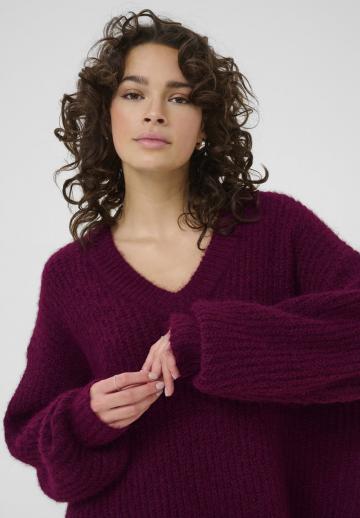 Длинный пуловер