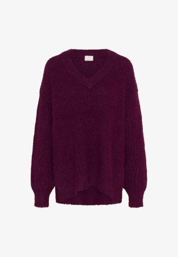 Длинный пуловер